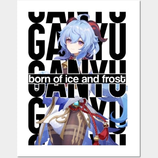 GANYU: born of ice and frost Genshin Impact Posters and Art